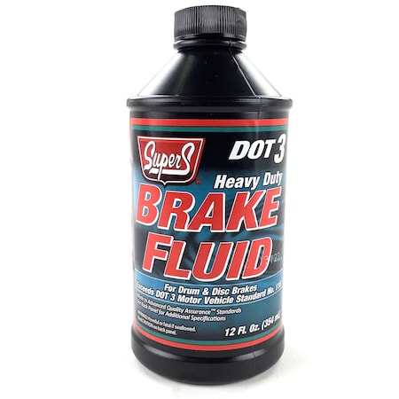 Super S Super S Dot 3 Heavy Duty Brake Fluid 112 Ounce SUS31